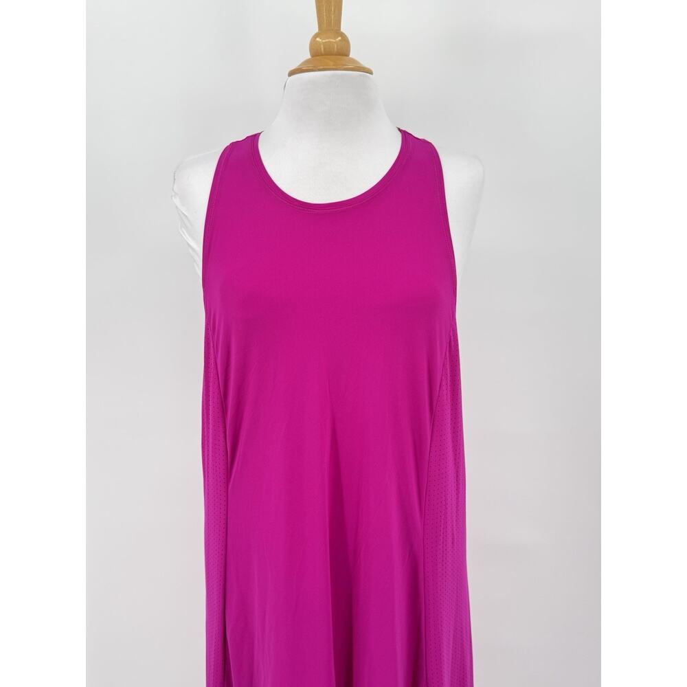 Sweaty Betty Explorer Ace Midi Dress Racerback Purple Pink Athletic Medium - Picture 3 of 15